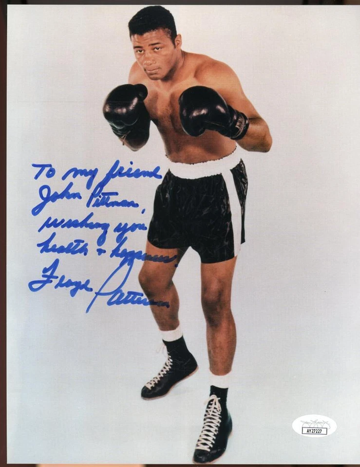 Floyd Patterson Boxer Signed Autographed 8x10 Photo JSA Authentic - Image 1 of 1