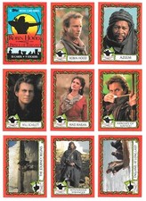 1991 Robin Hood Prince of Thieves Movie Trading Cards / Choose #s 1 - 55 / bx82