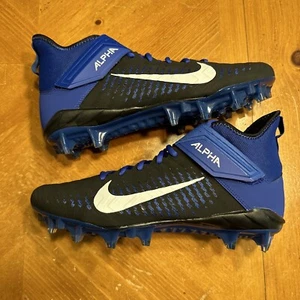 Herren Nike Alpha Menace Pro 2 Mid Fußballschuhe blau schwarz BV3945-400 Größe 11 - Bild 1 von 6