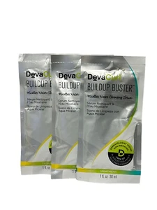 DEVACURL -BUILDUP BUSTER -MICELLAR WATER CLEANSING SERUM -1 OZ - NEW -LOT OF 3 - Picture 1 of 5