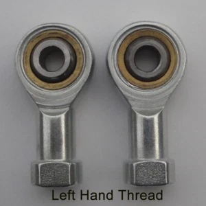 M6 Female Track Rod End 6mm Performance Rose Joint - Left Hand Thread x 2 NL+ - Picture 1 of 3