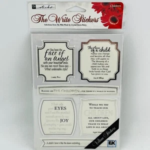 Sticko The Write Stickers Children Vellum SPWV02 Package of 6 - Picture 1 of 7