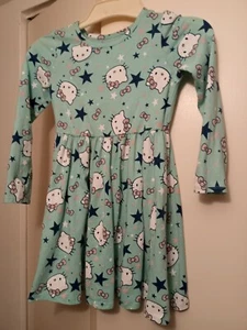 2020 SANRIO HELLO KITTY GIRLS DRESS SIZE 6X ONE PIECE EASTER PARTY BIRTHDAY - Picture 1 of 4