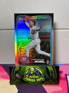 Christopher Morel 2024 Topps Series 1 Future Stars Silver Foil - MINT REFRACTOR - Picture 1 of 2