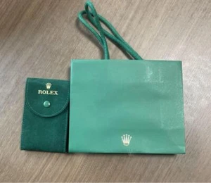 ROLEX Handyhülle Leder Case Uhrenhülle Neuheit aus Japan grün - Bild 1 von 2