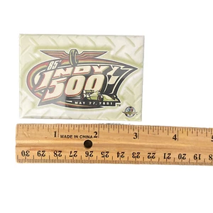 Official 85th Indy 500 3" Pinback Button (5/27/2001) by Wincraft, Made in USA - Picture 1 of 2