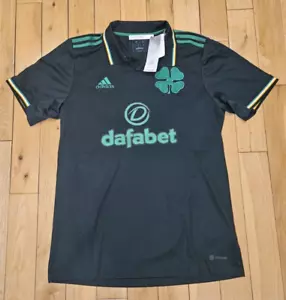 Adidas CELTIC F.C. Kit de cuarta camiseta verde de club de fútbol para hombre M Escocia - Imagen 1 de 14