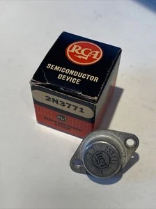 Original RCA 2N3771 Semiconductor Device Transistor NEW OLD STOCK - Picture 1 of 7