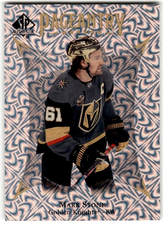 Mark Stone 2021-22 SP Authentic Pageantry #P-32 Vegas Golden Knights - Image 1 of 2