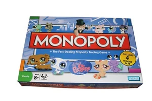 Littlest Pet Shop Monopoly 2008 Missing 3 Treats Cards And 2 Pawns - Picture 1 of 8