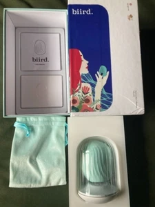 Biird Obii suction air pulse toy for personal massage. Mint green. Refurbished. - Picture 1 of 1
