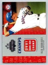 2003 Donruss Champions Statistical Champs #1 Alex Rodriguez