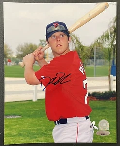 Dustin Pedroia Signed 8x10 Photo Tristar MLB COA Boston Red Sox 2 - Picture 1 of 2