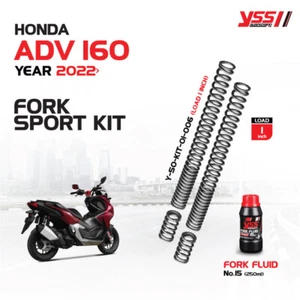 YSS Vordergabel Sportfedernsatz Honda ADV 160 ADV160 2024 24+ Last 1" - Bild 1 von 1