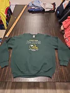 VTG Men's Embroidered Green Bay Packers Super Bowl XXXI Sweatshirt - Size XL - Picture 1 of 12
