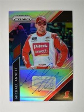2019 Prizm Racing NASCAR Driver Signature Auto #DS-MA Michael Annett