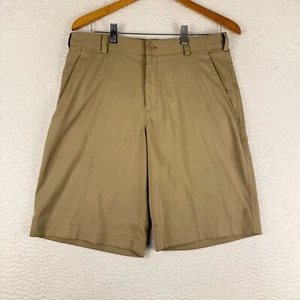 Nike DRi-Fit Golf Shorts Men's 30 Brown Stretch Mid-Risen 10 Inch Inseam *Read - Picture 1 of 14