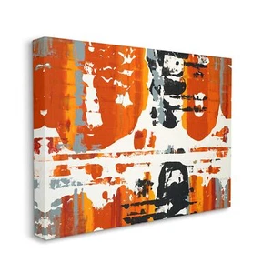 Stupell Home D&#233;cor Burnt Orange Momentum Oversized Stretched Canvas Wall Ar - Picture 1 of 6