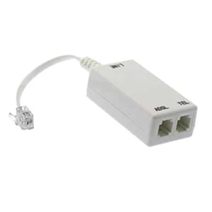 ADSL ADSL2 + DSL Modem Telephone Phone Fax In-Line Splitter Filter Network RJ11 - Picture 1 of 1