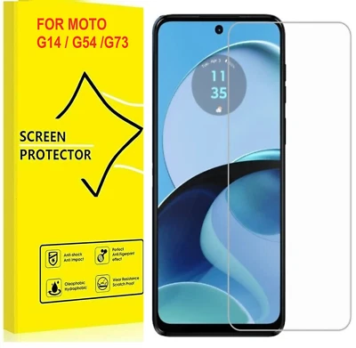 Gorilla Tempered Glass Screen Protector For Motorola Moto G54 5G, G14, G73 - Image 1 of 4