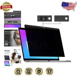 Matte Blue Light Blocking Privacy Filter for MacBook Pro 16in - Easy to Install - Picture 1 of 10