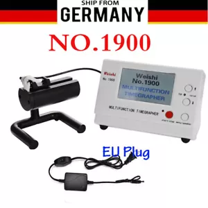 Weishi Timegrapher Mechanische Uhr Timing Machine Multifunktions No.1900 EU Plug - Photo 1/16