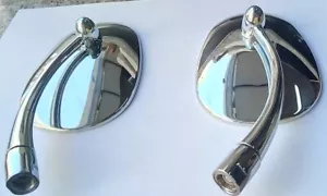 Juego 2 piezas - VOLKSWAGEN, escarabajo - 1966 espejo izquierdo+derecho NUEVO 113898513A - Imagen 1 de 2