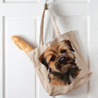 Sac à provisions Border Terrier pour femmes fourre-tout réutilisable acheteur joli sac à main KDT45