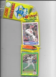 1990 SCORE (7) DIFFERENT UNOPENED 48 CARD RACK PACKS+BONUS YOUNG SUPERSTAR LOT - Picture 1 of 1