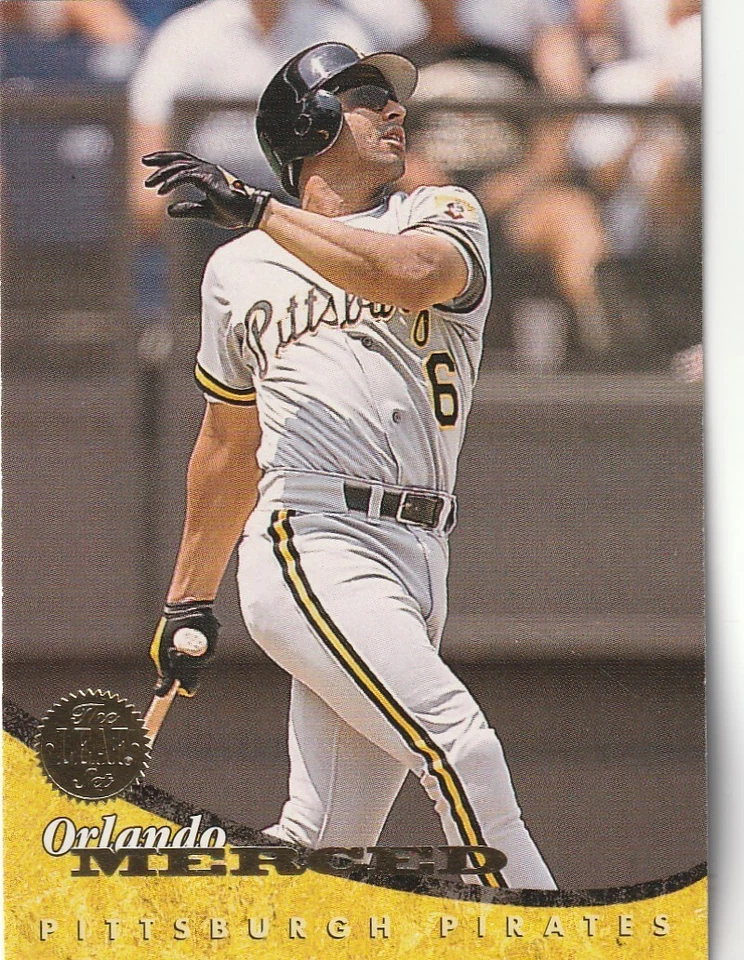 FREE SHIPPING-MINT-1994 Leaf Orlando Merced #388 PIRATES - Image 1 of 1