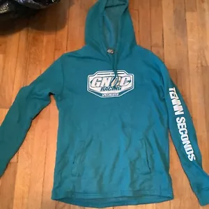 GNCC Racing Presentato da Specialized, TNNN SECONDS Felpa con Cappuccio Donna Medium Teal - Foto 1 di 5