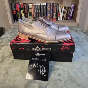 Zapatos para mujer Fergalicious by Fergie Ollie talla 9,5 peltre puntera brillante - Imagen 1 de 12
