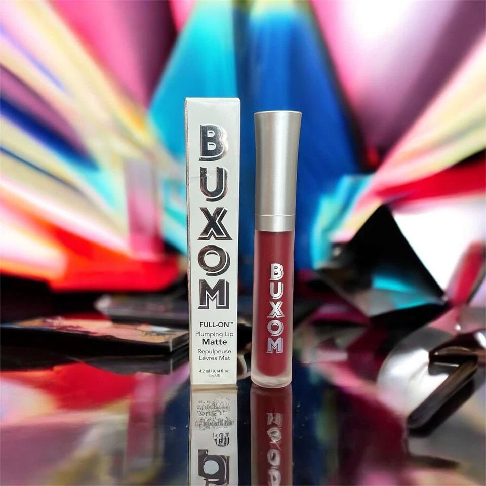 BUXOM 全效丰盈唇膏哑光 0.14 盎司派对跳跃丰盈保湿嘴唇 — 第 1/1 张图片