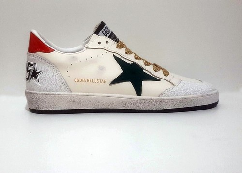 GOLDEN GOOSE Gol Goose Ballstar Snea Kers Red Talloncino Size 41eu 7uk 8us