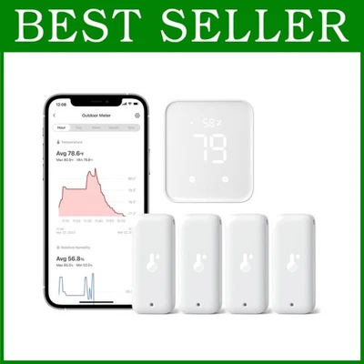 Wireless Indoor/Outdoor Humidity Sensor 4-Pack - Image 1 of 4