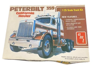 1/25 Peterbilt 359 California Hauler Tractor Cab w/Sleeper New in Open Box - Picture 1 of 7