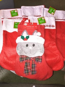 Konvolut 6 Weihnachtsstrümpfe - Bild 1 von 3