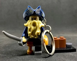 LEGO PIRATE KEYCHAIN KEYRING © The GREAT GIFT 🎁 - Imagen 1 de 5