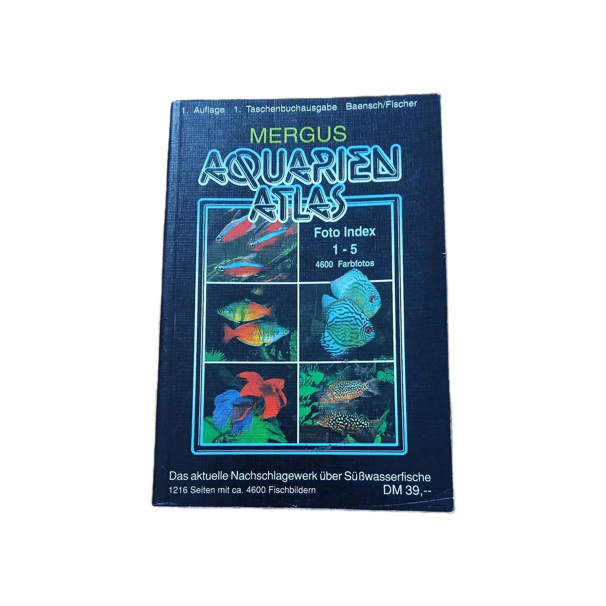趣味・スポーツ・実用 MERGUS AQUARIEN ATLAS Foto Index 1-5 Baensch/Mergus Aquarium Atlas Book Series