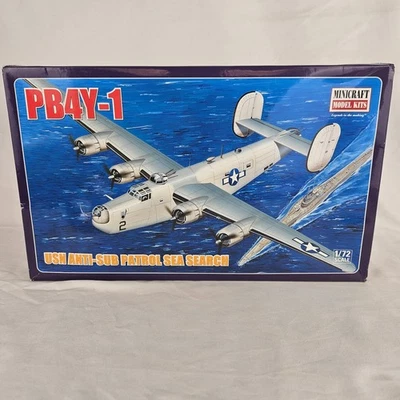Minicraft PB4Y-1 USM Anti-Sub Patrol 1/72 Scale Plastic Model Kit - Image 1 of 4