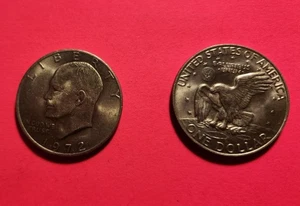 1972 UNITED STATES EISENHOWER LIBERTY BELL ONE DOLLAR - Bild 1 von 1