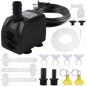 Small Fountain Pumps Submersible Outdoor, 480GPH Durable 25W Outdoor Water Pu... - Bild 1 von 7