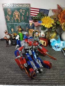Optimus Prime Transformers Revenge of The Fallen Voyager Battle Blades Plz read! - Picture 1 of 22