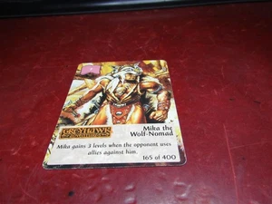 Spellfire: 1st Edition: 165/400: Mika, the Wolf Nomad - Picture 1 of 2
