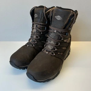 Merrell Moab Timber Thermo 8” Boots Mens 10 Brown Camo Hunting Waterproof EUC - Picture 1 of 15