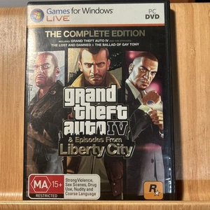 Grand Theft Auto IV & Episodes From Liberty City PC Game Complete Edition (S7.2) - Bild 1 von 2