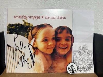 THE SMASHING PUMPKINS Siamese Dream Vinyl SIGNED Billy Corgan-IN HAND-FAST SHIP! - Image 1 of 3