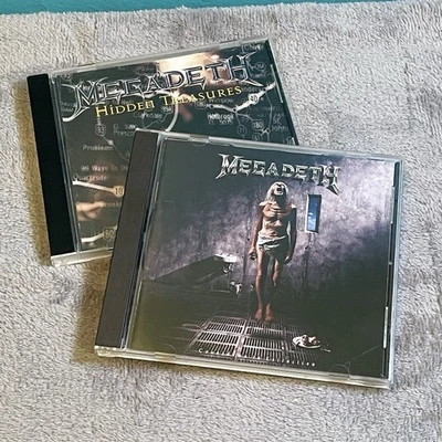 Megadeth CD Lot - Hidden Treasures and Countdown to Extinction Lot of 2 CD's Foto 1 de 4
