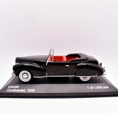 Modellini auto scala 1:43 Lincoln Continental diecast modellismo statico epoca - Immagine 1 di 4