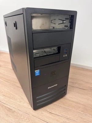 Mini ATX-Tower 2x5,25" 2x3,5" 2xUSB3.0 schwarz, klein & innen geräumig - Bild 1 von 4